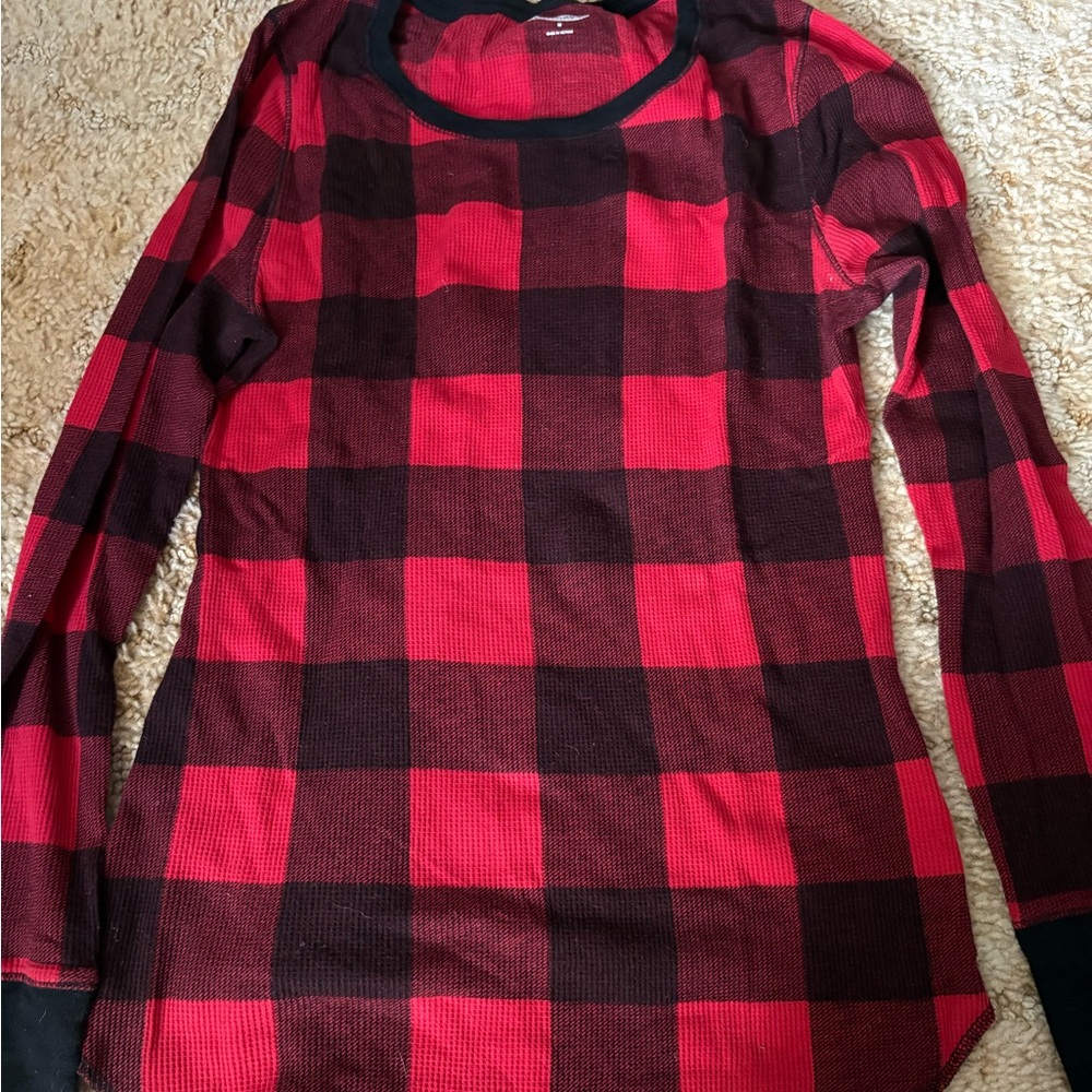 Old Navy Waffle Knit PJ top